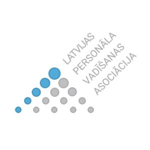 Latvijas Personāla vadīšanas asociācija logo.