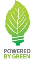 Powered by Green by Electrum, logo.